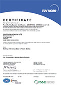сертифікат відповідності на артезіанську воду