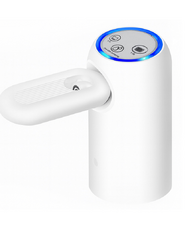 Электрическая помпа для воды E29-D со складным носиком и двойным мотором (белая)