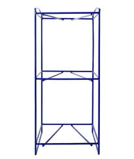 Two bottle metal stand (blue)