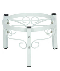 Подставка металлическая MSD-1 для диспенсера (настольная, фигурная, белая)