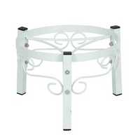 Metal stand MSD-1 for dispenser (desktop, shaped, white)