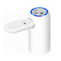 Electric USB water pump E29-D with foldable spout and dual motor (white)