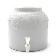 Керамический диспенсер для воды CD-02 (лепка винограда)